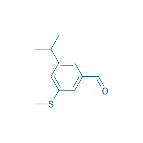 3-Isopropyl-5-(methylthio)benzaldehyde 250mg