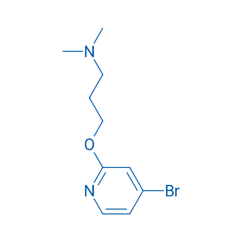 3-((4-Bromopyridin-2-yl)oxy)-N,N-dimethylpropan-1-amine 1g