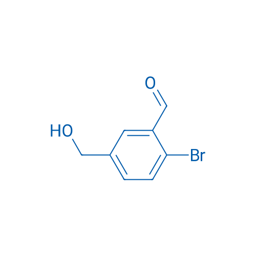 2-Bromo-5-(hydroxymethyl)benzaldehyde 250mg