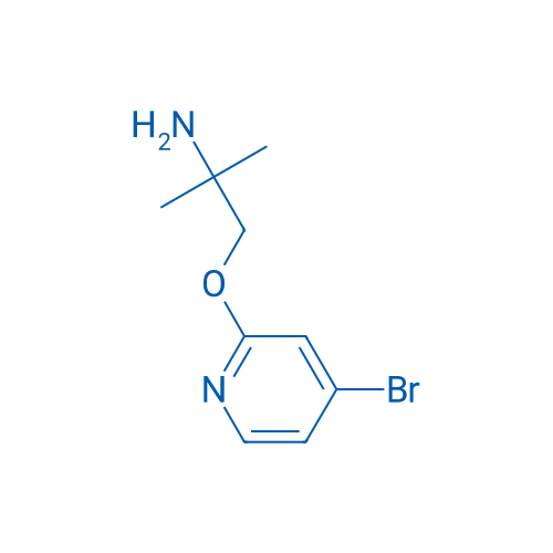1-((4-Bromopyridin-2-yl)oxy)-2-methylpropan-2-amine 1g