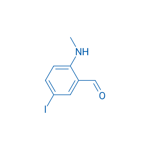 5-Iodo-2-(methylamino)benzaldehyde 1g