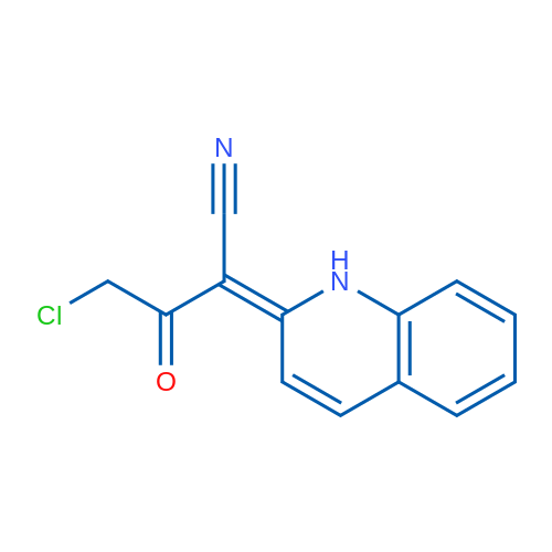 4-Chloro-3-oxo-2-(quinolin-2(1H)-ylidene)butanenitrile 1g
