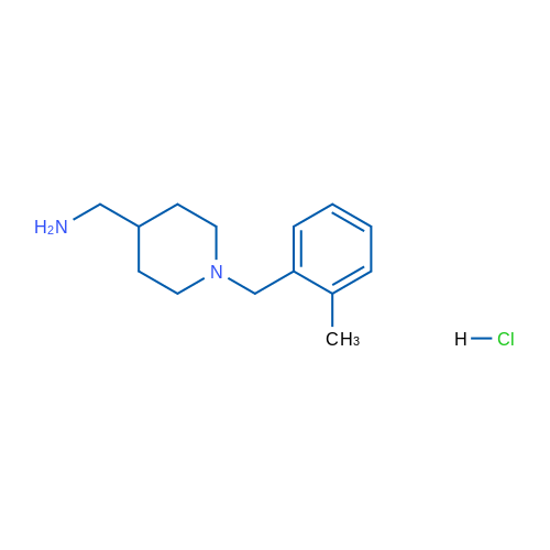 (1-(2-Methylbenzyl)piperidin-4-yl)methanamine hydrochloride 1g