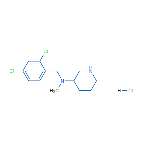 N-(2,4-Dichlorobenzyl)-N-methylpiperidin-3-amine hydrochloride 1g