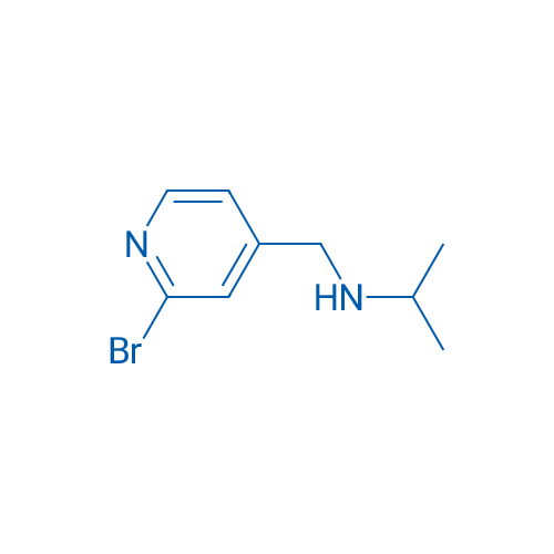N-((2-Bromopyridin-4-yl)methyl)propan-2-amine 250mg