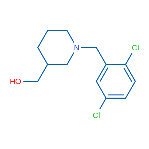 (1-(2,5-Dichlorobenzyl)piperidin-3-yl)methanol 1g