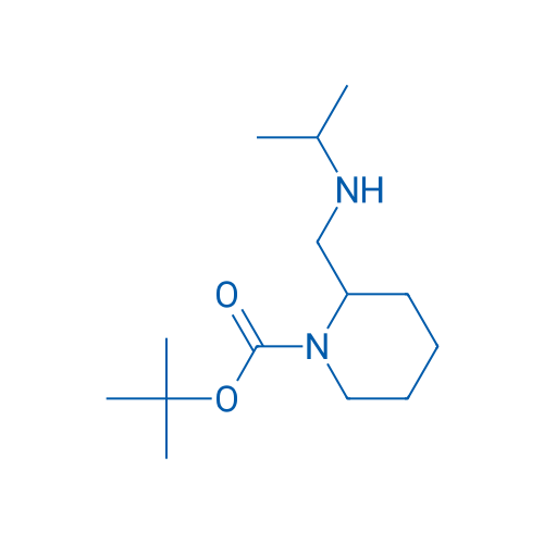 tert-Butyl 2-((isopropylamino)methyl)piperidine-1-carboxylate 1g