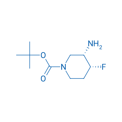 (3S,4R)-tert-Butyl 3-amino-4-fluoropiperidine-1-carboxylate 100mg
