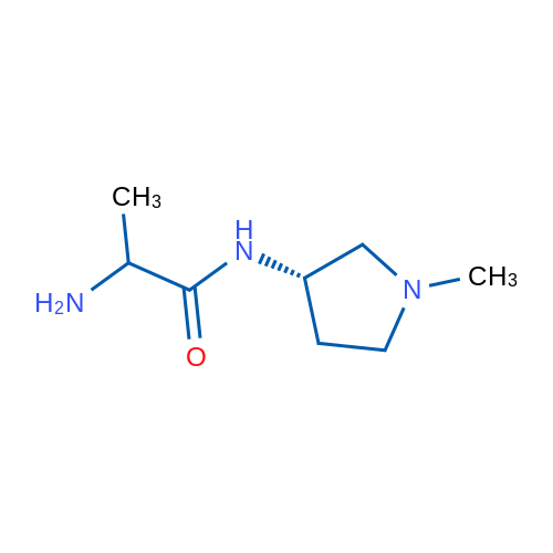 2-Amino-N-((S)-1-methylpyrrolidin-3-yl)propanamide 1g