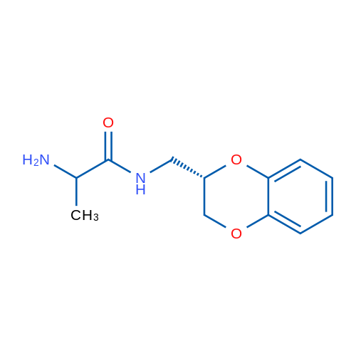 2-Amino-N-(((S)-2,3-dihydrobenzo[b][1,4]dioxin-2-yl)methyl)propanamide 1g