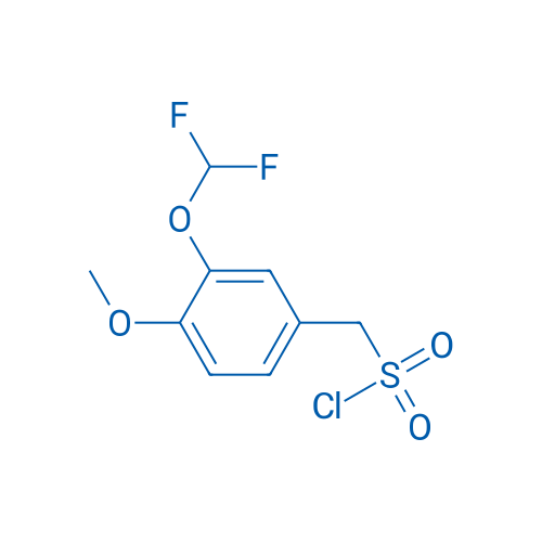 [3-(Difluoromethoxy)-4-methoxyphenyl]methanesulfonyl chloride 1g