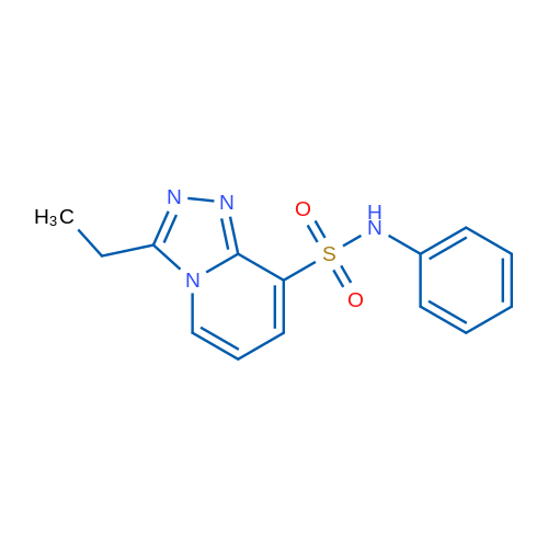 3-Ethyl-N-phenyl-[1,2,4]triazolo[4,3-a]pyridine-8-sulfonamide 1g