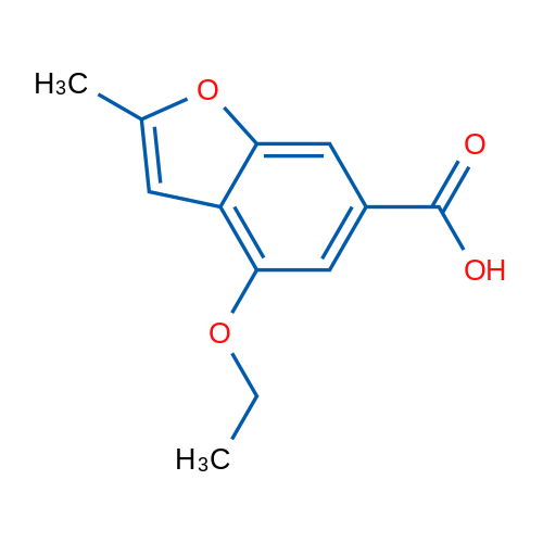 4-Ethoxy-2-methylbenzofuran-6-carboxylic acid 1g