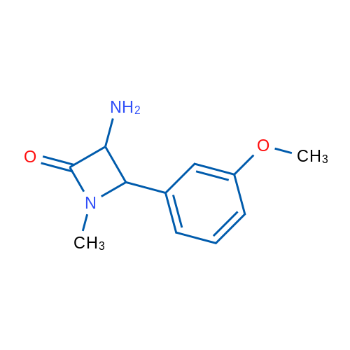 3-Amino-4-(3-methoxyphenyl)-1-methylazetidin-2-one 1g