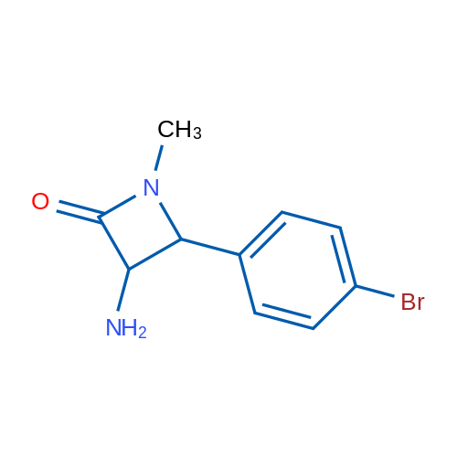3-Amino-4-(4-bromophenyl)-1-methylazetidin-2-one 1g