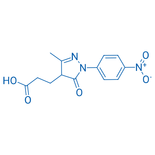 3-[3-Methyl-1-(4-nitrophenyl)-5-oxo-4,5-dihydro-1H-pyrazol-4-yl]propanoic acid 1g