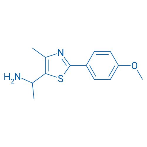 1-[2-(4-Methoxyphenyl)-4-methyl-1,3-thiazol-5-yl]ethan-1-amine 5g