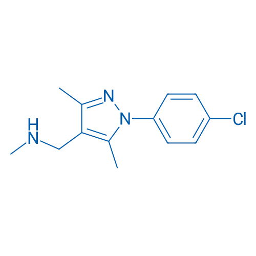 {[1-(4-chlorophenyl)-3,5-dimethyl-1H-pyrazol-4-yl]methyl}(methyl)amine 1g