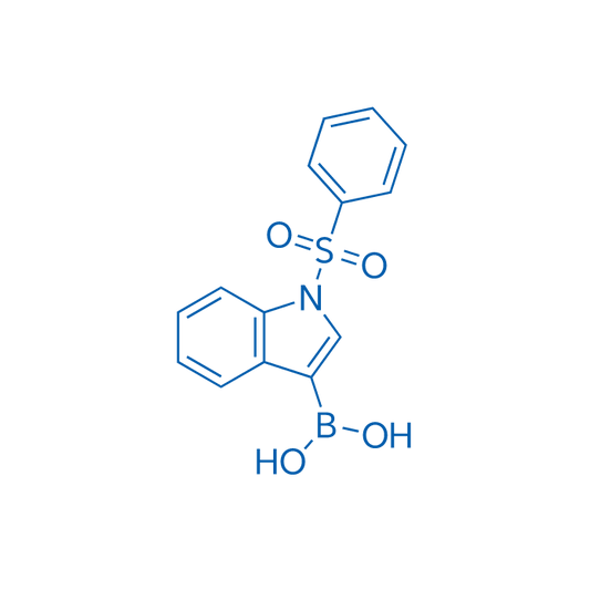 (1-(Phenylsulfonyl)-1H-indol-3-yl)boronic acid 25g