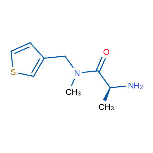 (S)-2-Amino-N-methyl-N-(thiophen-3-ylmethyl)propanamide 1g