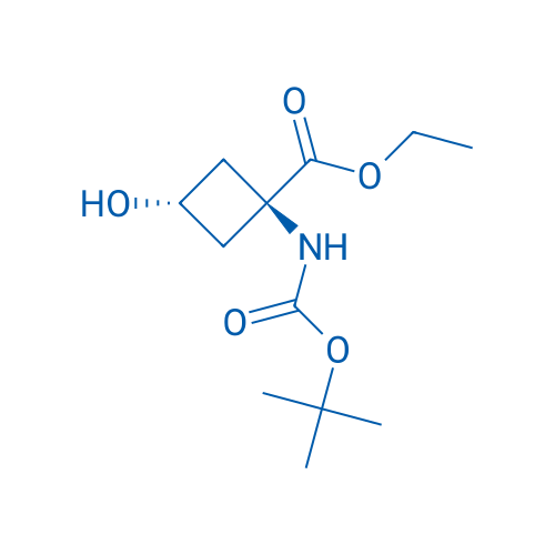 Ethyl trans-1-((tert-butoxycarbonyl)amino)-3-hydroxycyclobutane-1-carboxylate 1g
