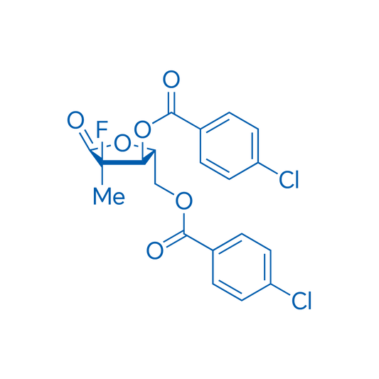 ((2R,3R,4R)-3-((4-Chlorobenzoyl)oxy)-4-fluoro-4-methyl-5-oxotetrahydrofuran-2-yl)methyl 4-chlorobenzoate 5g