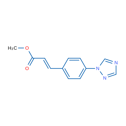 Methyl (2E)-3-[4-(1H-1,2,4-triazol-1-yl)phenyl]prop-2-enoate 1g