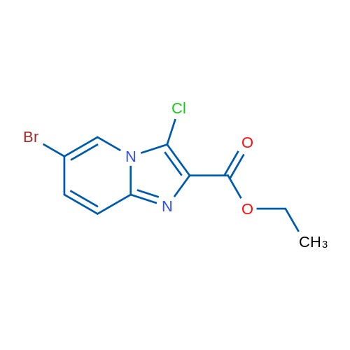 Ethyl 6-bromo-3-chloroimidazo[1,2-a]pyridine-2-carboxylate 1g