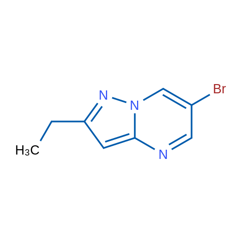 6-Bromo-2-Ethylpyrazolo[1,5-a]pyrimidine 1g