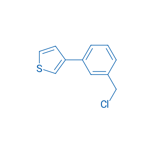3-(3-(Chloromethyl)phenyl)thiophene 1g