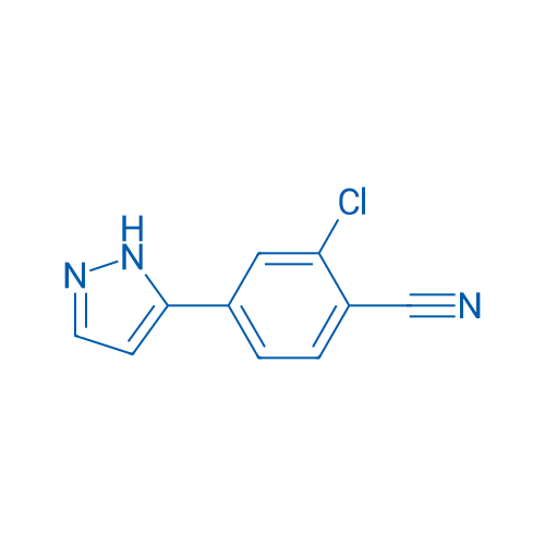 2-Chloro-4-(1H-pyrazol-5-yl)benzonitrile 5g