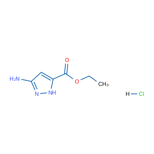 Ethyl 3-amino-1H-pyrazole-5-carboxylate hydrochloride 25g