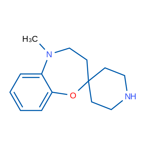 5-Methyl-4,5-dihydro-3H-spiro[benzo[b][1,4]oxazepine-2,4'-piperidine] 1g