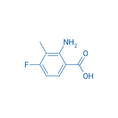 2-Amino-4-fluoro-3-methylbenzoic acid 250mg