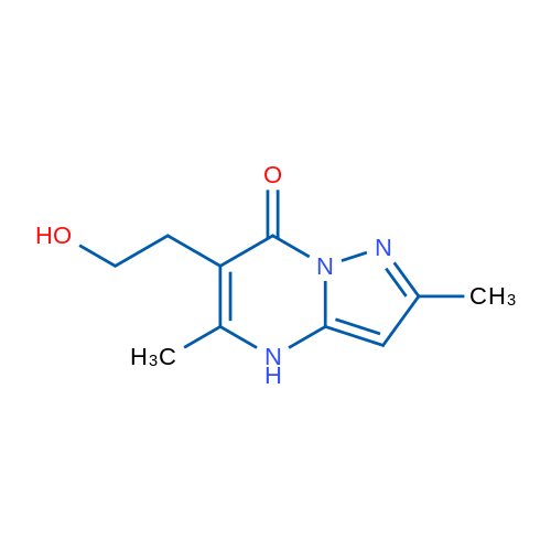 6-(2-Hydroxyethyl)-2,5-dimethyl-4H,7H-pyrazolo[1,5-a]pyrimidin-7-one 1g