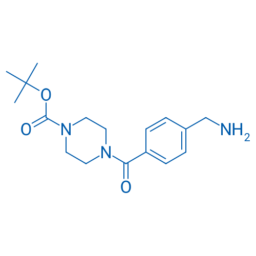 tert-Butyl4-[4-(Aminomethyl)benzoyl]piperazine-1-carboxylate 5g