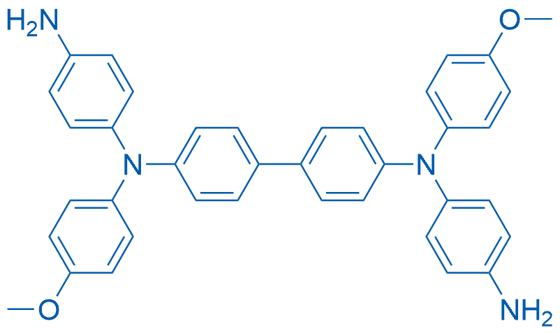 N1,N1'-([1,1'-Biphenyl]-4,4'-diyl)bis(N1-(4-methoxyphenyl)benzene-1,4-diamine) 250mg