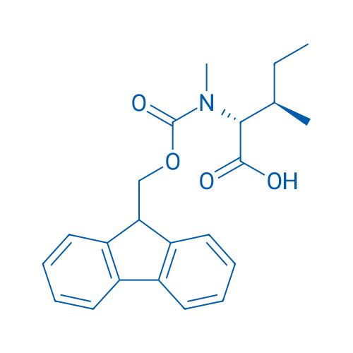 Fmoc-N-Me-D-Ile-OH 100mg