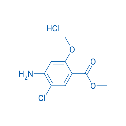 Methyl 4-amino-5-chloro-2-methoxybenzoate hydrochloride 1g