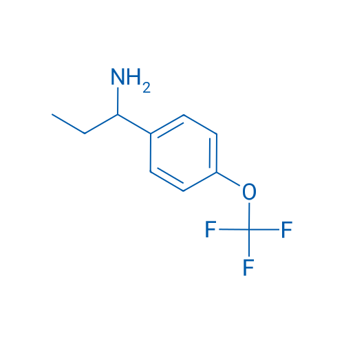 1-(4-(Trifluoromethoxy)phenyl)propan-1-amine 100mg