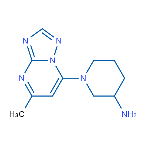 1-(5-Methyl-[1,2,4]triazolo[1,5-a]pyrimidin-7-yl)piperidin-3-amine 1g