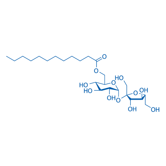 ((2R,3S,4S,5R,6R)-6-(((2S,3S,4S,5R)-3,4-Dihydroxy-2,5-bis(hydroxymethyl)tetrahydrofuran-2-yl)oxy)-3,4,5-trihydroxytetrahydro-2H-pyran-2-yl)methyl dodecanoate 10g