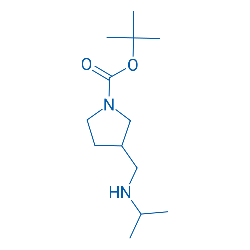 tert-Butyl 3-((isopropylamino)methyl)pyrrolidine-1-carboxylate 100mg