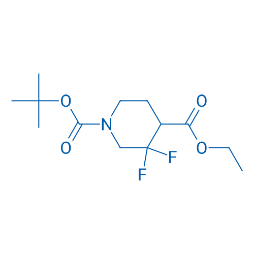 1-tert-Butyl 4-ethyl 3,3-difluoropiperidine-1,4-dicarboxylate 100mg