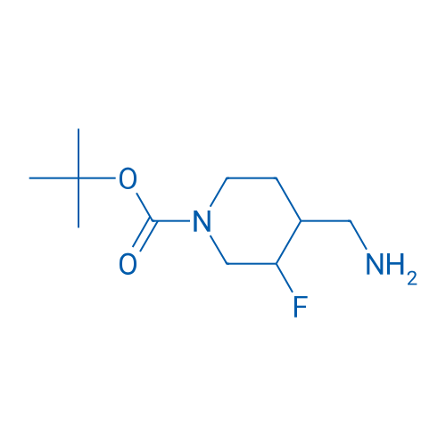 tert-Butyl 4-(Aminomethyl)-3-fluoropiperidine-1-carboxylate 250mg