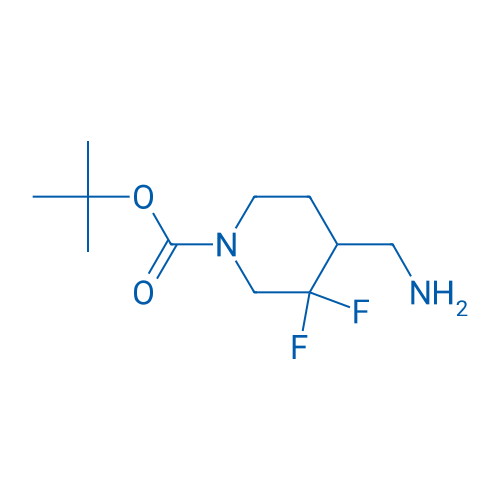 tert-Butyl 4-(aminomethyl)-3,3-difluoropiperidine-1-carboxylate 100mg