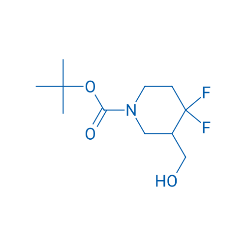 tert-Butyl 4,4-difluoro-3-(hydroxymethyl)piperidine-1-carboxylate 1g