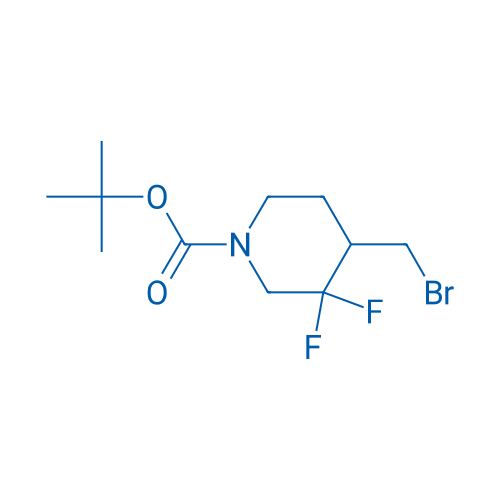 tert-Butyl 4-(bromomethyl)-3,3-difluoropiperidine-1-carboxylate 1g