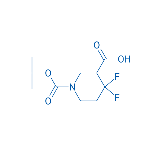 1-(tert-Butoxycarbonyl)-4,4-difluoropiperidine-3-carboxylic acid 100mg