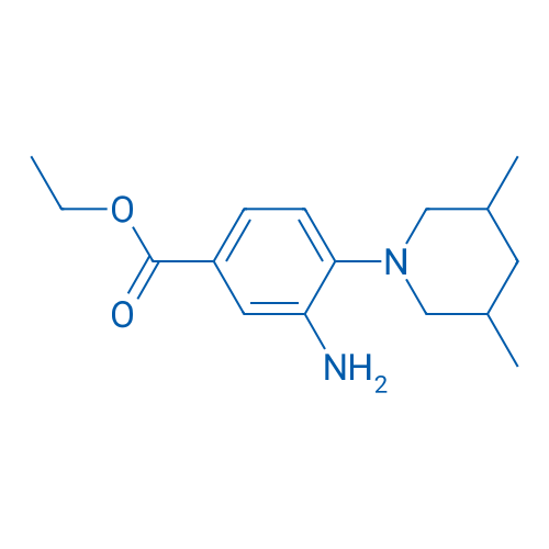 Ethyl 3-amino-4-(3,5-dimethylpiperidin-1-yl)benzoate 1g